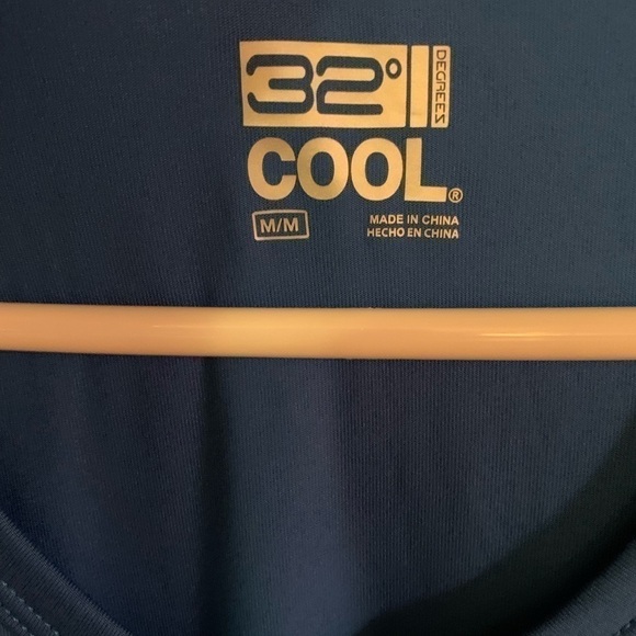 32 Degrees cool blue dress size medium GUC - Picture 3 of 3